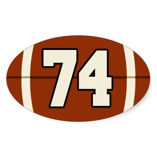 number 74 football sticker r4fbf880098394f95a2fec4ed13815aa3 v9wz7 8byvr 512
