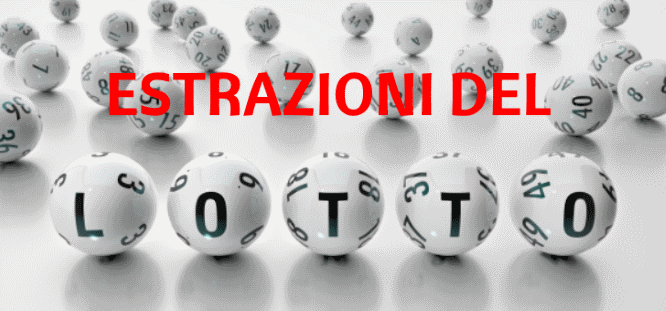 Estrazioni del lotto di oggi