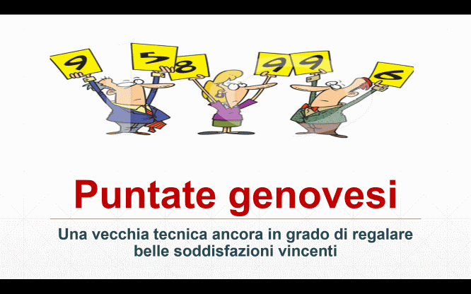 Puntate genovesi 1 Previsioni e metodi per l'estrazione del lotto di oggi 21/01/2016