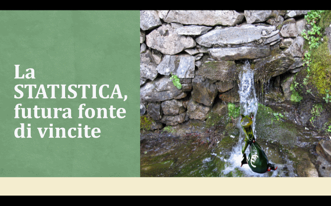 La STATISTICA, futura fonte di vincite 1 Previsioni per le estrazioni del lotto di oggi 12/04/2016