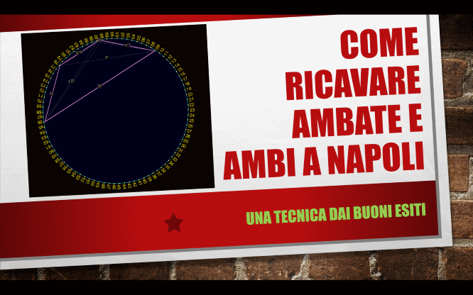 Come ricavare ambate ed ambi a Napoli 1 Metodi e previsioni per le estrazioni del lotto di oggi 07/07/2016