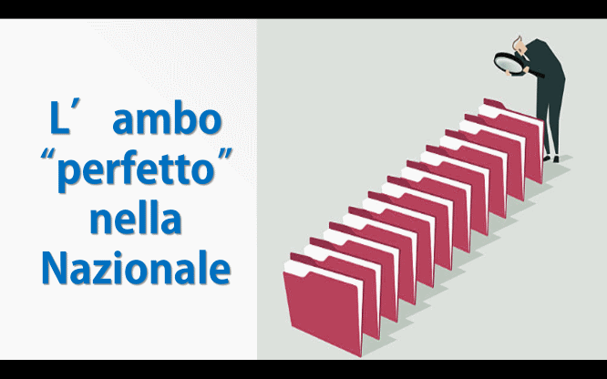 L’ambo “perfetto” nella Nazionale 1 Previsioni per le estrazioni del lotto di oggi 28/03/2017