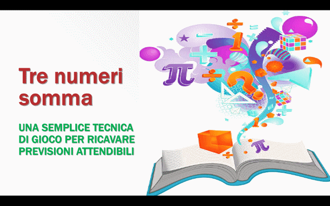 Tre numeri somma 1 Metodi e previsioni per le estrazioni del lotto di oggi 06/04/2017