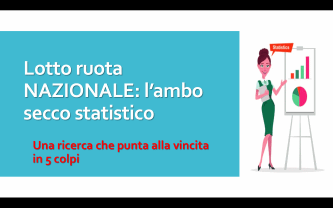 Lotto ruota NAZIONALE: l’ambo secco statistico 1 Previsioni per le estrazioni del lotto di oggi 20/05/2017