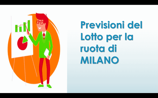Previsioni del Lotto per la ruota di MILANO 1 Previsioni per le estrazioni del lotto di oggi 27/05/2017