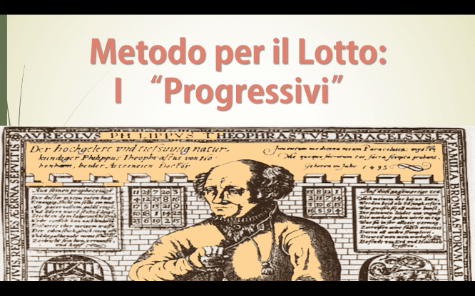 Metodo per il Lotto: I “Progressivi” 1 Metodi e previsioni per le estrazioni del lotto di oggi 13/05/2017
