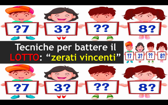 Tecniche per battere il LOTTO: “zerati vincenti” 1 Metodi e previsioni per le estrazioni del lotto di oggi 22/08/2017