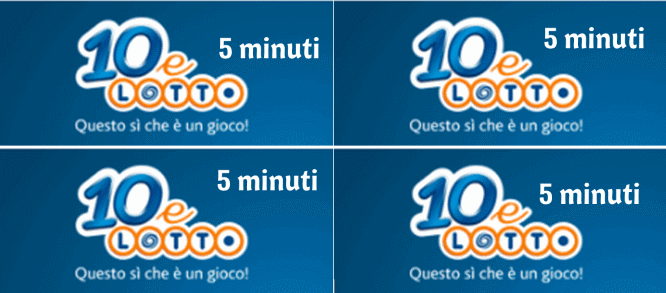 Frequenze dei 90 numeri al 10elotto ogni 5' 1 numeri frequenti estrazioni del 10elotto ogni 5 minuti