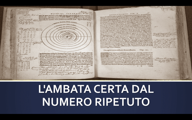 L'AMBATA CERTA DAL NUMERO RIPETUTO 1 Metodi e previsioni per le estrazioni del lotto di oggi 23/12/2017