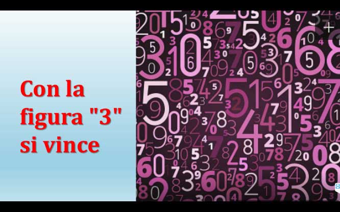 Con la figura "3" si vince 1 Metodi e previsioni per le estrazioni del lottodi oggi 20/02/2018