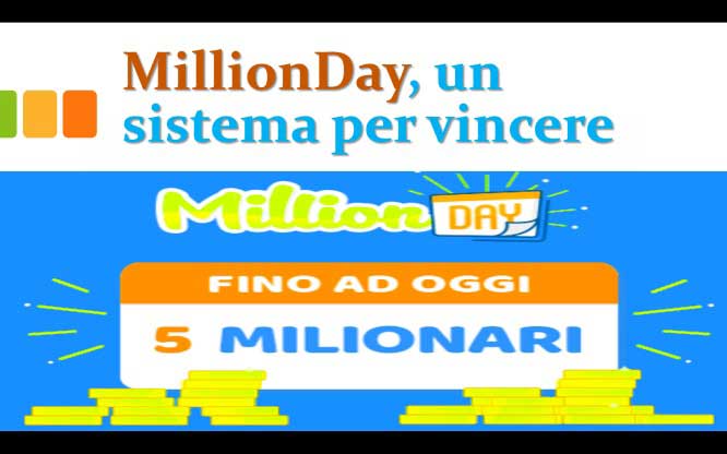 Millionday sistemi previsioni per le estrazioni di oggi 09/03/2018