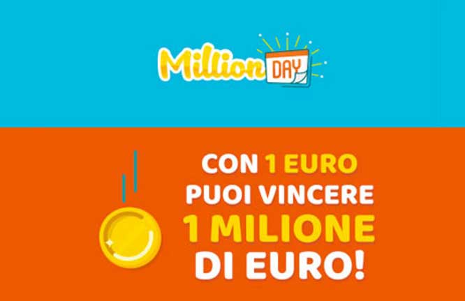 Estrazioni millionday di oggi