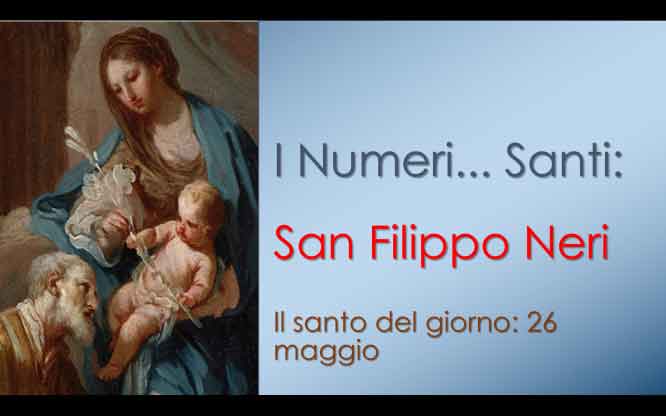 Santo del giorno san Filippo Neri