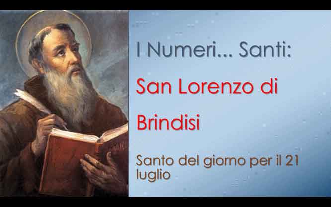 Santo del giorno 21 luglio