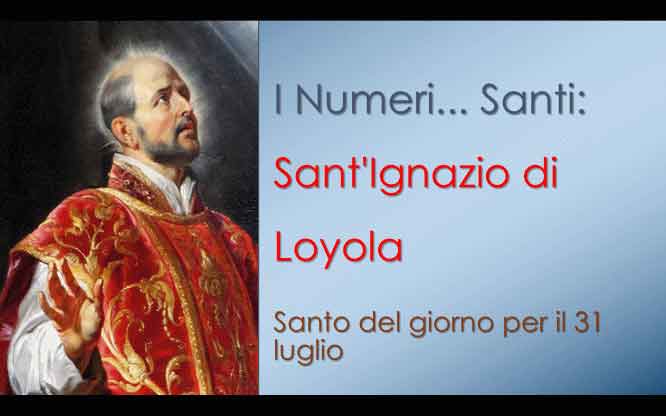 Santo del giorno 31 luglio