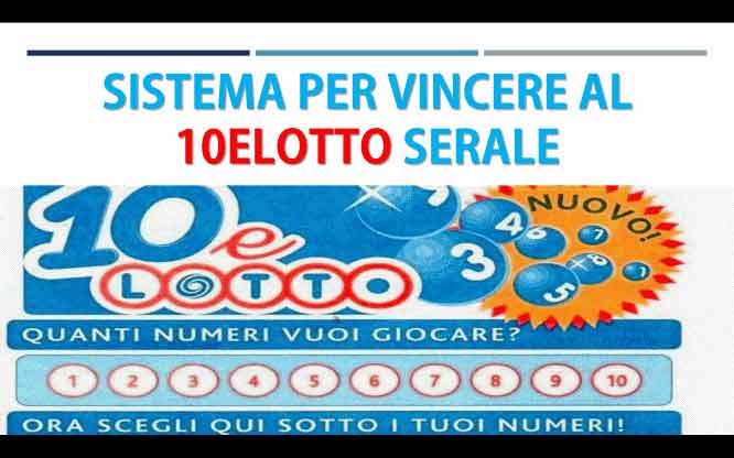 Metodi e previsioni per le estrazioni del 10eLotto di oggi 7/8/2018