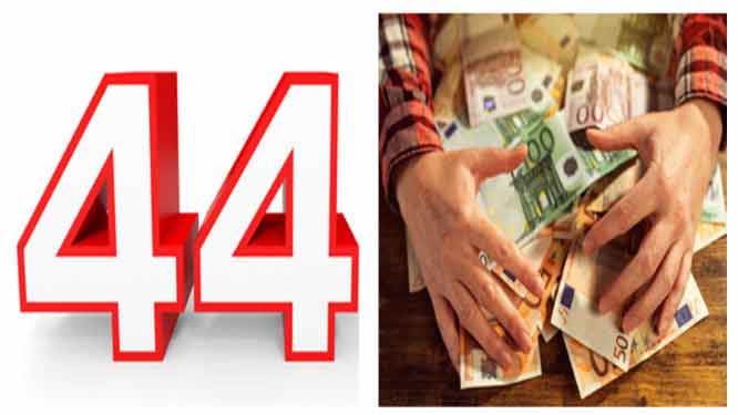 Il terno dalla somma isotopa “44” 1 met10102019