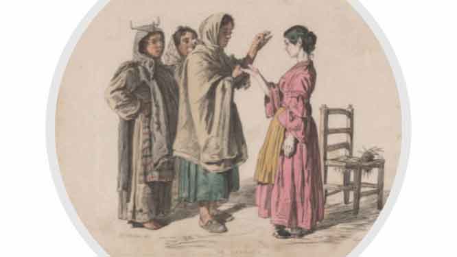 La Zingara di Piazza Vittorio e i numeri al Lotto 1 met26032020