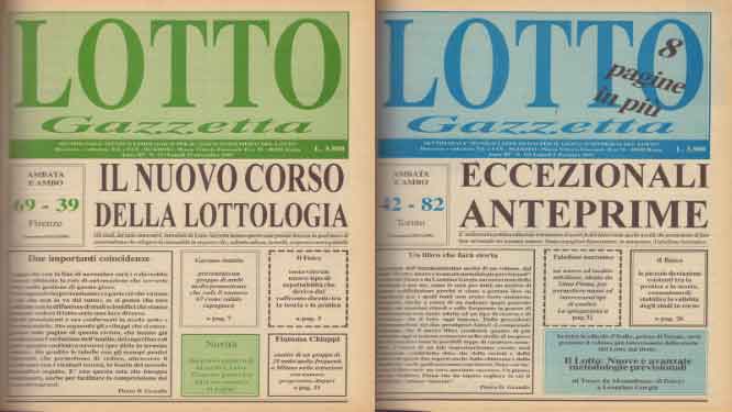 Previsioni per Lotto Gazzetta