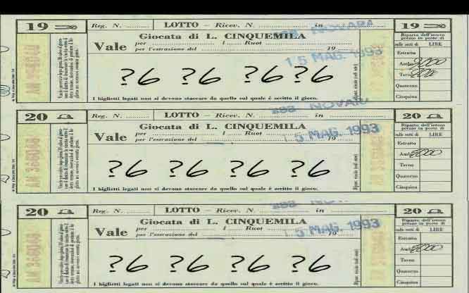 Vinciamo la quaterna secca al Lotto 1 Vinciamo la quaterna secca al Lotto