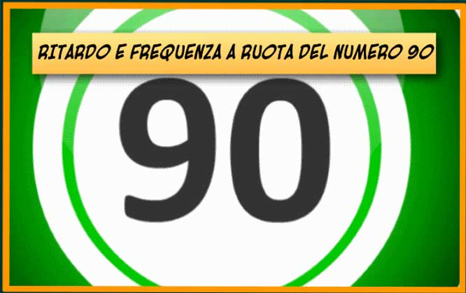 IL NUMERO 90 per ambata 1 A190 1