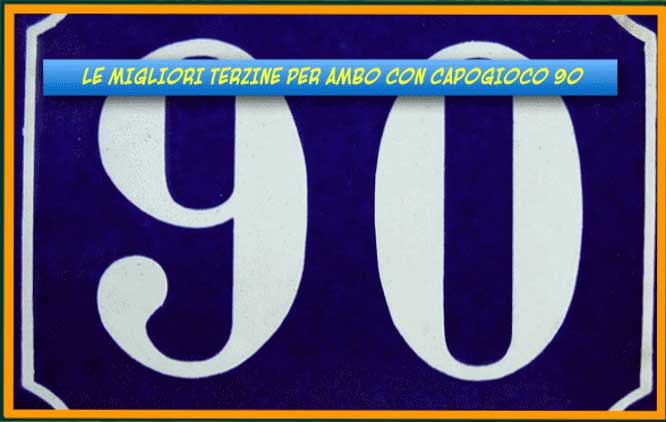 IL 90 in terzina a ruota 1 A590