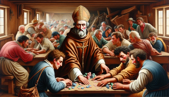 Sapete chi è il Santo che protegge i giocatori d'azzardo? 1 new03022024a