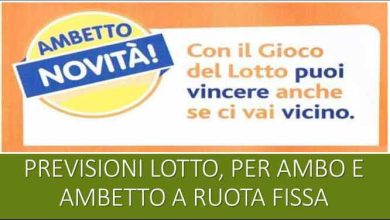Previsioni Lotto Ambetto del 19/03/2024