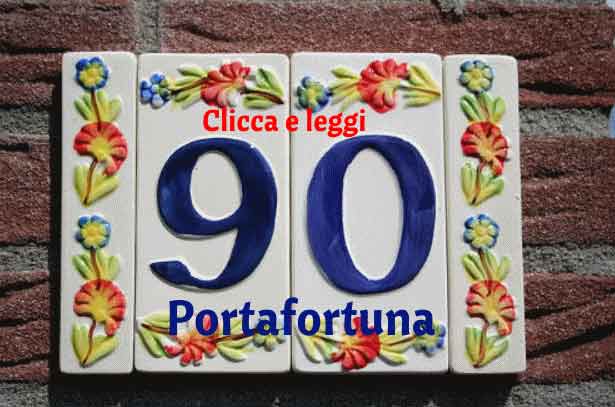 Previsioni Lotto col 90 del 18/04/2024