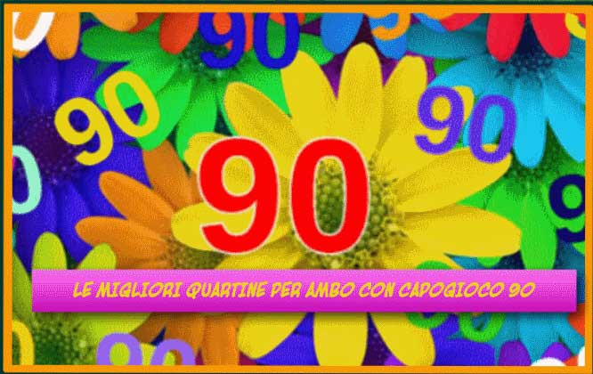 Previsioni Lotto col 90 del 30/04/2024