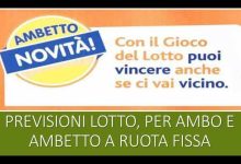 Previsioni Lotto Ambetto del 02/05/2024