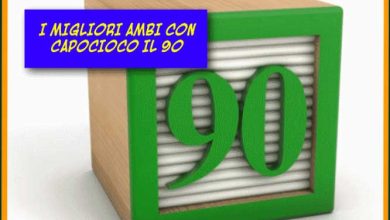IL 90 per ambo a ruota