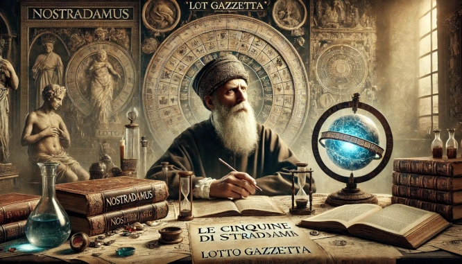 Le cinquine di NOSTRADAMUS del 12/07/2024 1 nos12072024