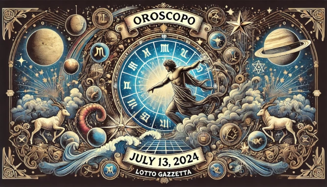 Oroscopo e Numeri di sabato 13 Luglio 2024 1 oro13072024