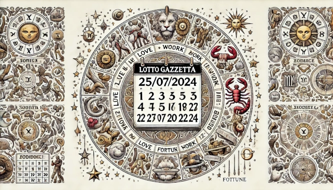 Oroscopo e Numeri per Giovedì 25 Luglio 2024 1 oro25072024a