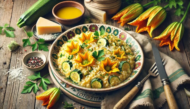 Ricetta del Giorno: Risotto ai Fiori di Zucca 1 Ricetta del Giorno: Risotto ai Fiori di Zucca