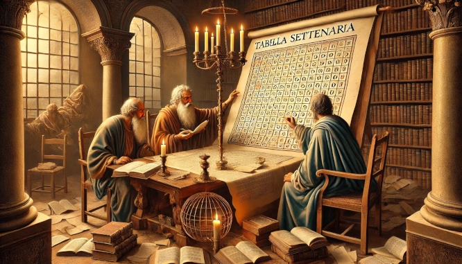 La Tabella SETTENARIA per il 25/07/2024