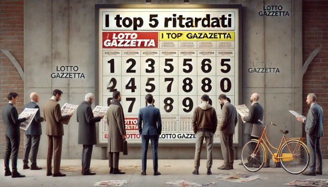 I Top 5 Ritardatari del 02/08/2024 1 topp02082024