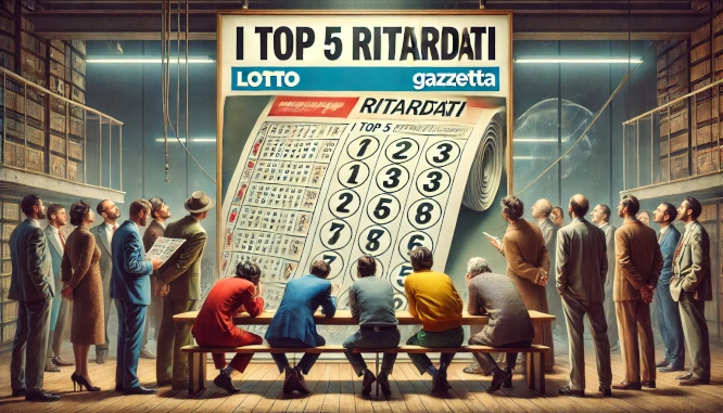 I Top 5 ritardatari di ogni ruota per il 26/07/2024 1 topp26072024