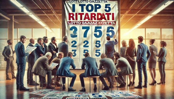 I Top 5 ritardatari di ogni ruota per il 27/07/2024