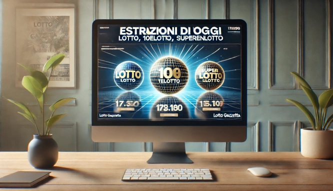 Lotto 10eLotto Superenalotto del 19/07/2024 1 tut19072024