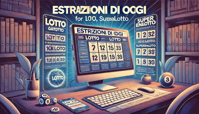 Lotto 10eLotto Superenalotto del 23/07/2024 1 tut23072024