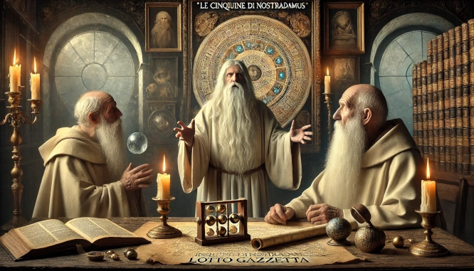 Le cinquine di NOSTRADAMUS del 13/08/2024 1 non13082024
