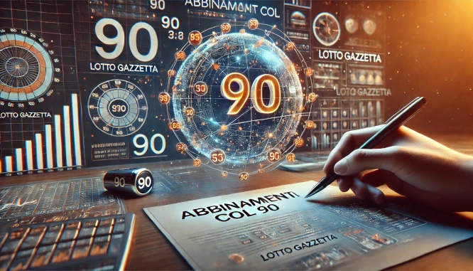 Gli abbinamenti con il 90 del 16/08/2024 1 nova16082024