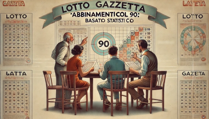 Gli abbinamenti con il 90 del 31/08/2024 1 nova31082024