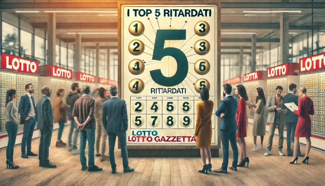 I Top 5 Ritardatari del 09/08/2024 1 topp09082024