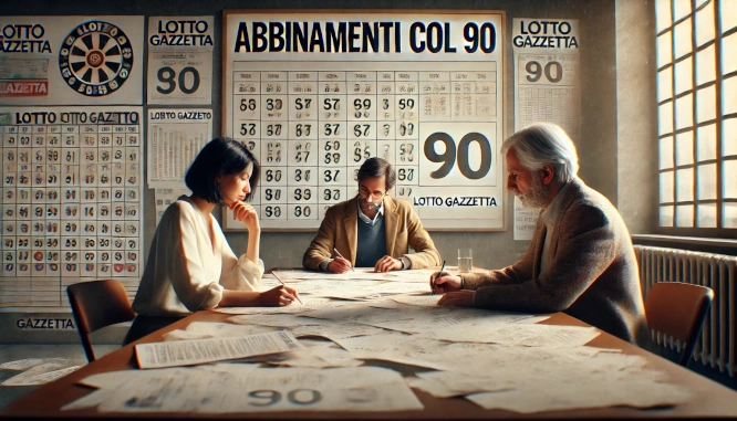 Gli abbinamenti con il 90 del 03/10/2024 1 nova03102024