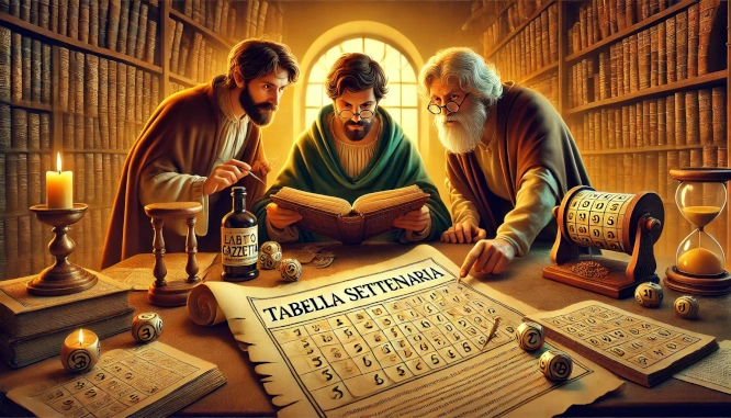 La Tabella SETTENARIA per il 10/09/2024