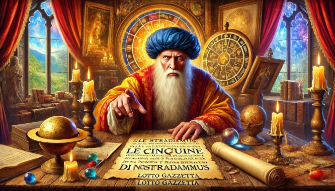 Le cinquine di NOSTRADAMUS del 17/10/2024 1 nos17102024