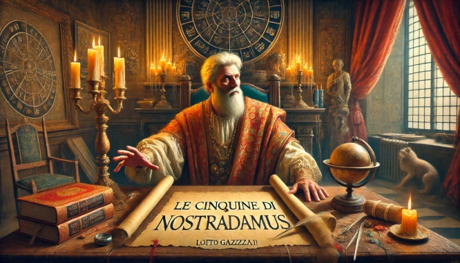 Le cinquine di NOSTRADAMUS del 24/10/2024 1 nos24102024